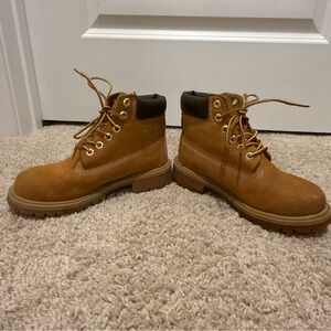 Timberland Kids Wheat Nubuck Boots